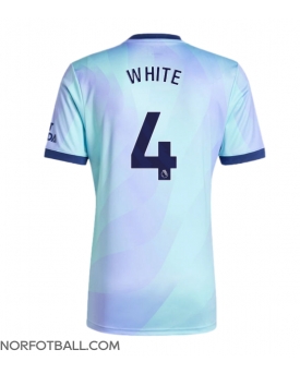 Billige Fotballdrakt Arsenal Ben White #4 Replika Tredjedrakt 2024-25 Kortermet